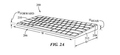 Klavye patentinin içindeki Mac 2