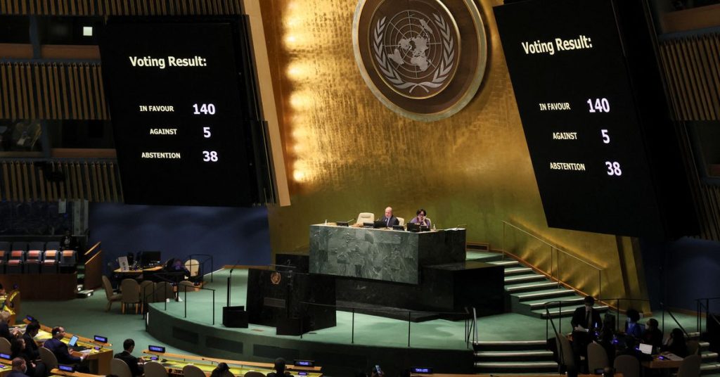 Birleşmiş Milletler Genel Kurulu, Rusya'yı yeniden Ukrayna karşısında ezici bir çoğunlukla tecrit etti
