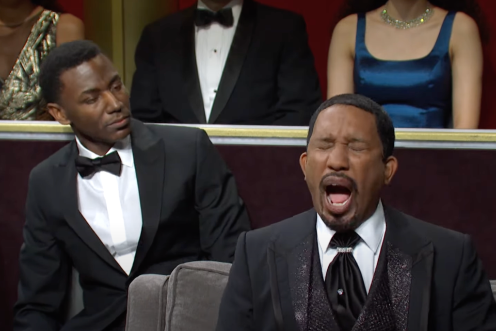 SNL, Will Smith ve Chris Rock'ın The Sketch'teki Oscar Slap'ını, 'Hafta Sonu Güncellemesi'ni Kapsadı