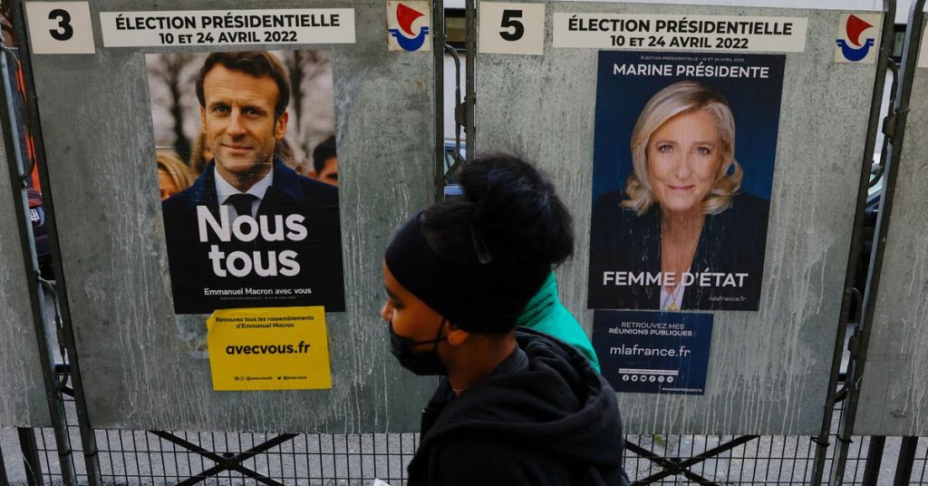 Beklentiler, Macron ve Le Pen'in Fransa seçimlerinin yeniden düzenlenmesine öncülük edeceğini gösteriyor