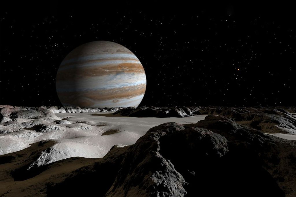 Jüpiter'in uydusu Europa'da yaşam olasılığı çok arttı
