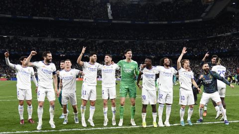 Real Madrid, Manchester City karşısında aldığı muhteşem galibiyeti kutladı.