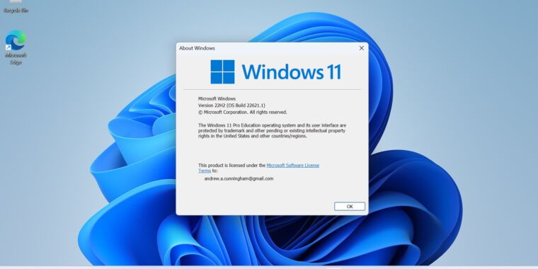 İşletim sisteminin ilk büyük yıllık güncellemesi olan Windows 11 22H2'ye kapsamlı genel bakış