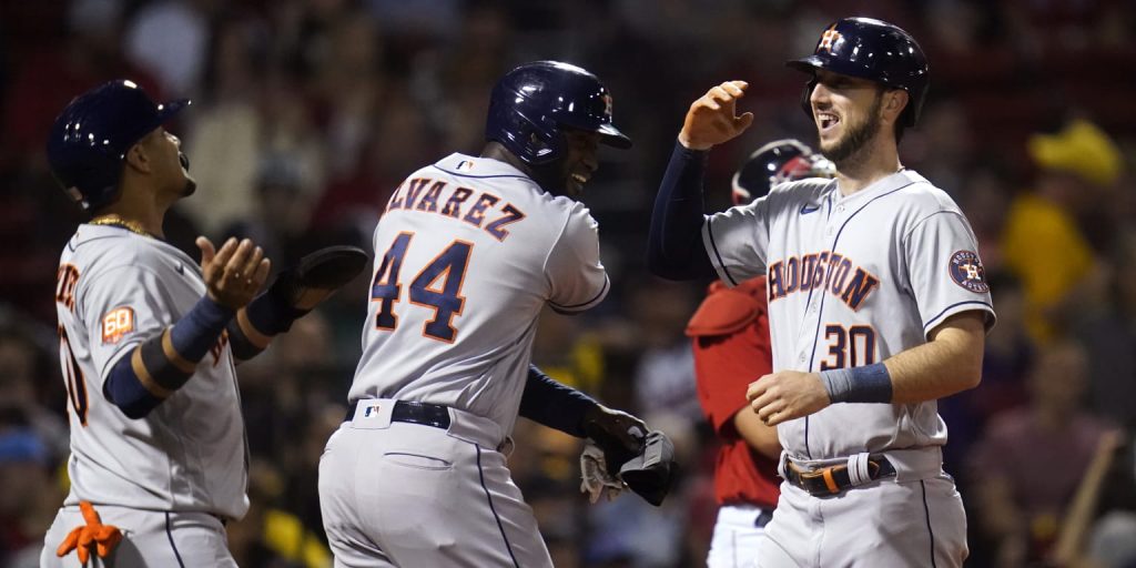 Astros, ikinci yarıda Red Sox’a karşı 5 iç saha maçında gol attı.