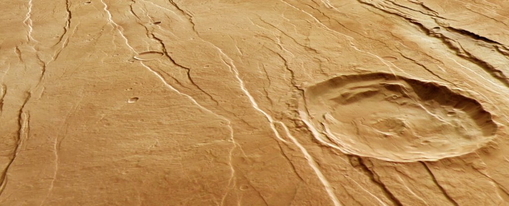 Çarpıcı yeni görüntüler Mars'ta dev 'pençe işaretleri' gösteriyor