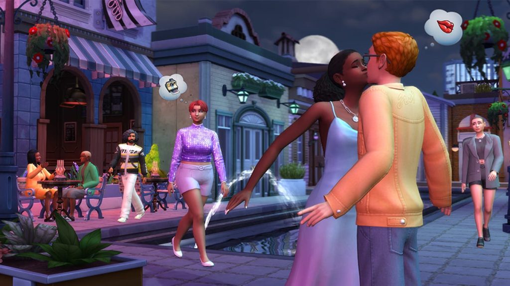 Yetişkinler ve çocuklar için akşamları sallayan 4 yeni Sims seti