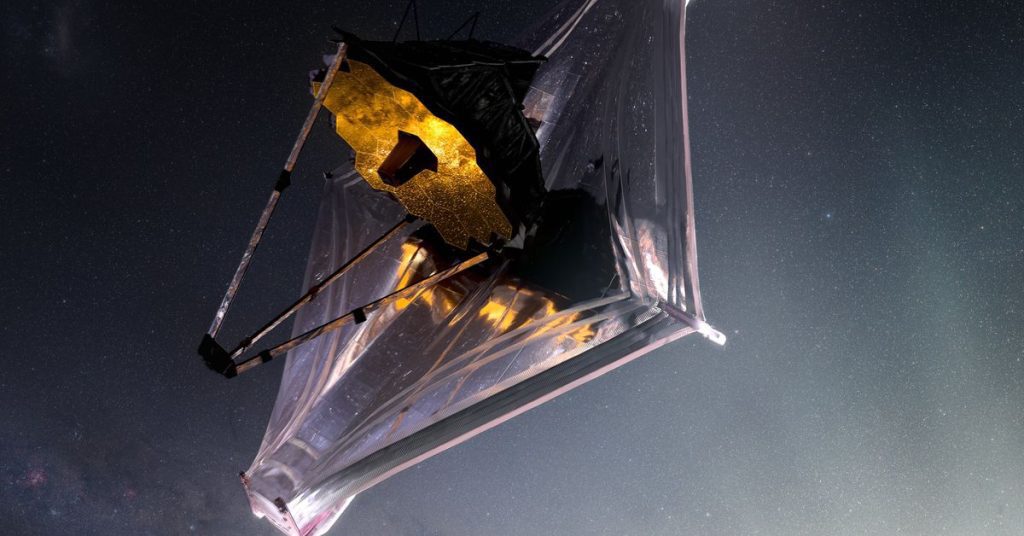 NASA'nın güçlü yeni uzay teleskobu, beklenenden daha büyük bir mikroskobik meteor tarafından vuruldu