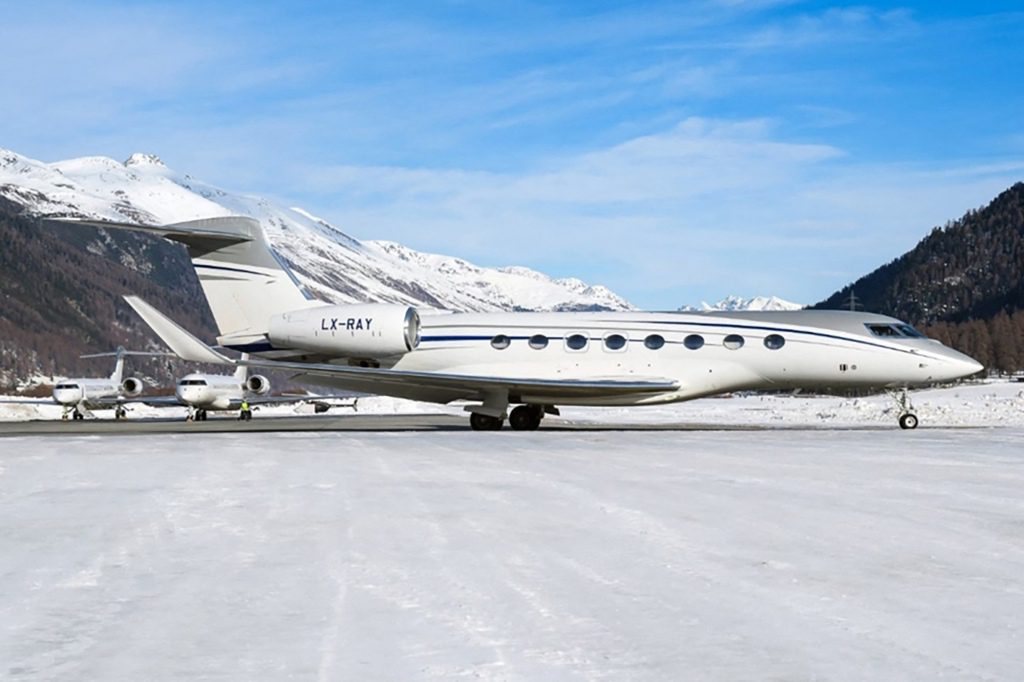 Gulfstream uçağı Roman Abramovich'in değeri yaklaşık 60 milyon dolardı.