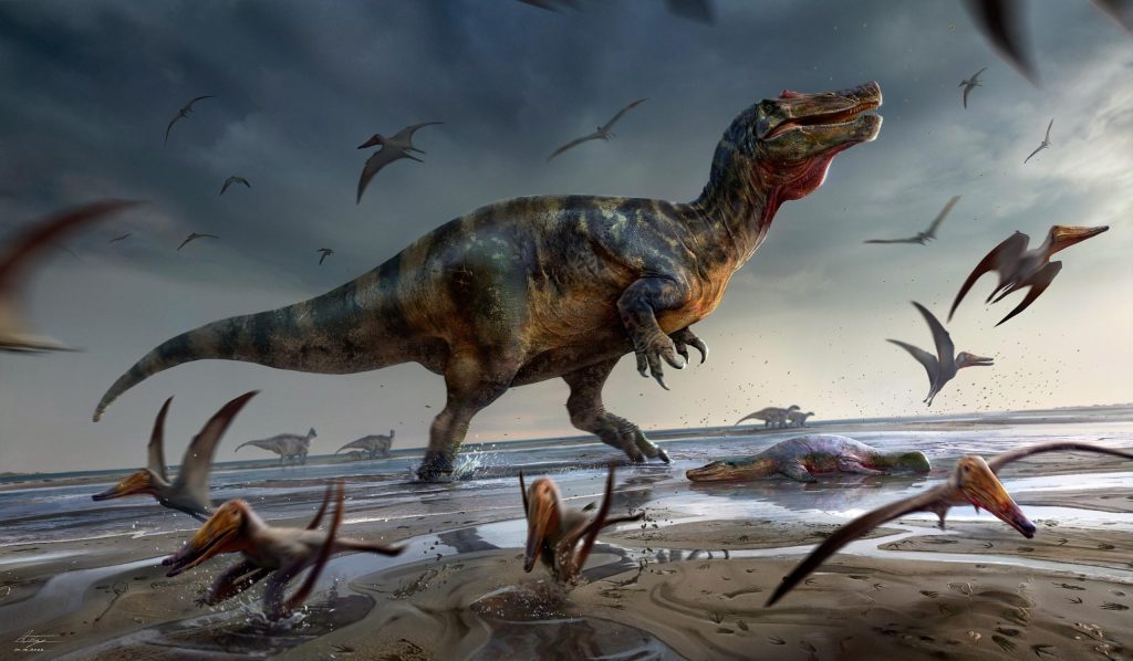 Avrupa'nın en büyük yırtıcı dinozoru Wight Adası'nda keşfedildi