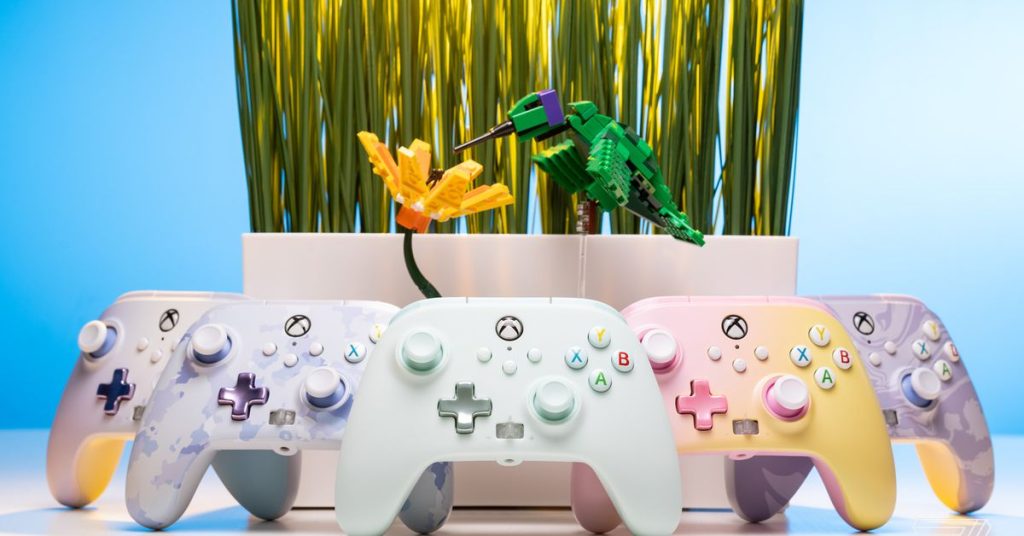 PowerA'nın Xbox ve PC için yeni pastel renkli denetleyicileriyle uygulamalı çalışma