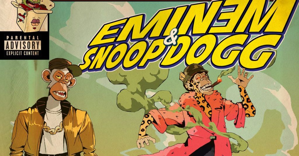 Snoop Dogg ve Eminem'in Bored Ape müzik videosu bizi jetonlarla denemeye ve satmaya hazır