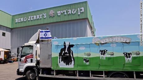 Ben & amp;  Jerry, İsrail'de dondurma yapmayı bıraktı.  İsrail fabrikası dava açtı