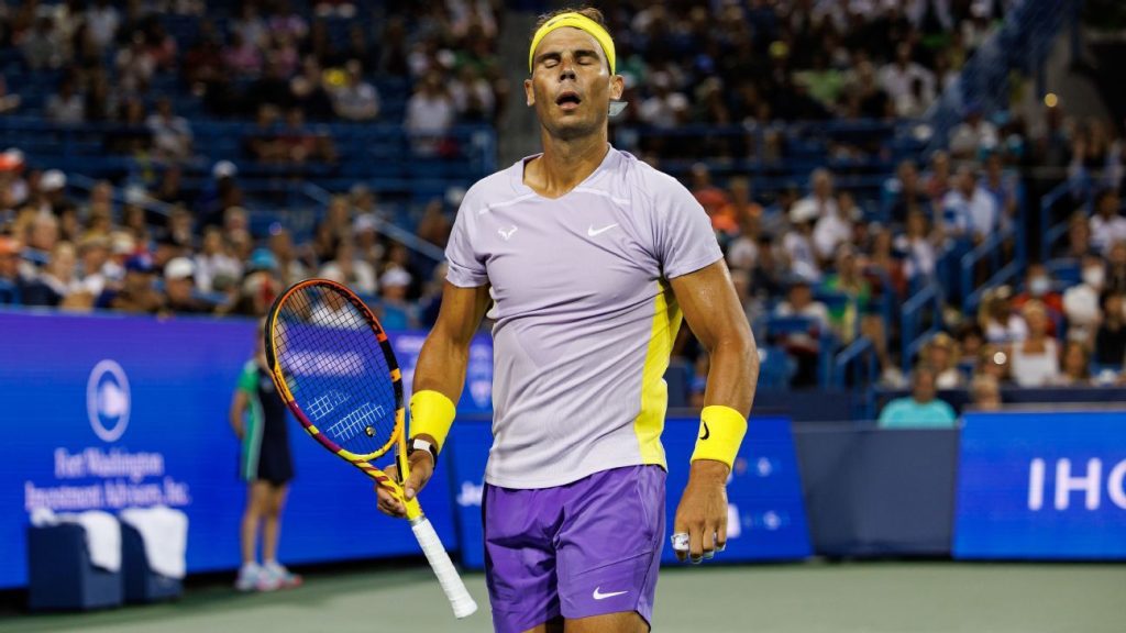 Borna Couric, Batı ve Güney Açık'ta üç set kazanarak Rafael Nadal'ın 6 haftalık yokluğundan geri dönüşünü bozdu