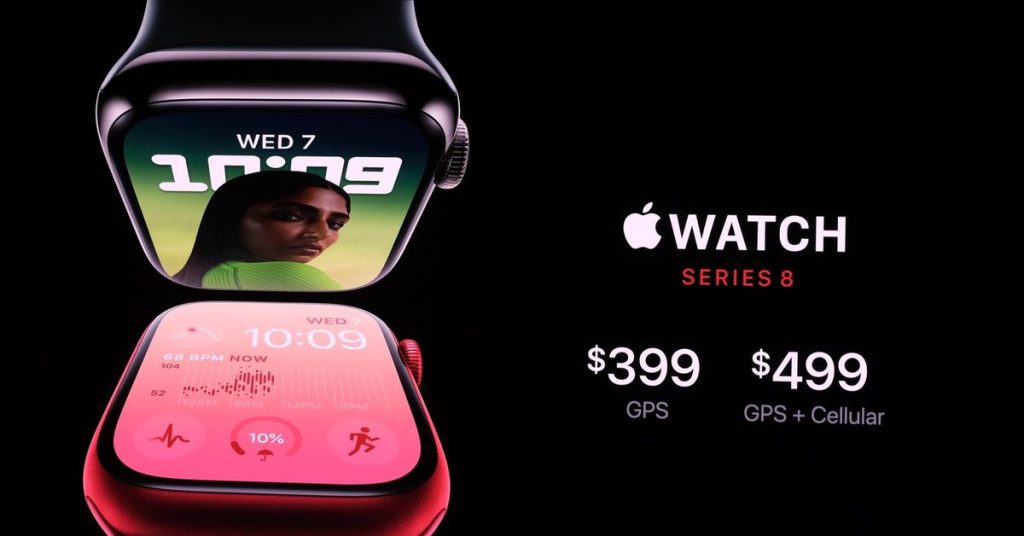 Apple, Apple Watch Series 8'i duyurdu