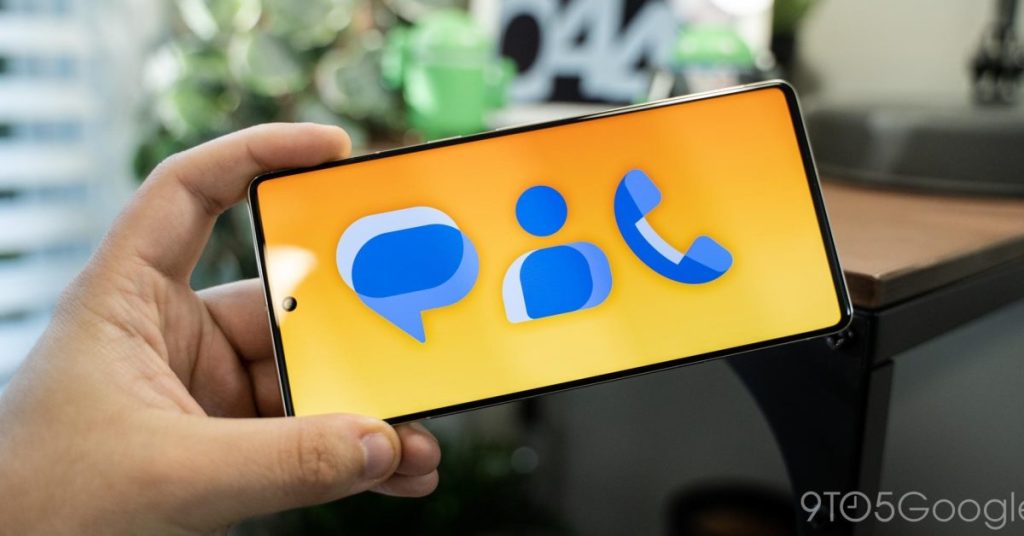 Google Mesajlar, Telefon ve Kişiler için yeni uygulama simgeleri geliyor