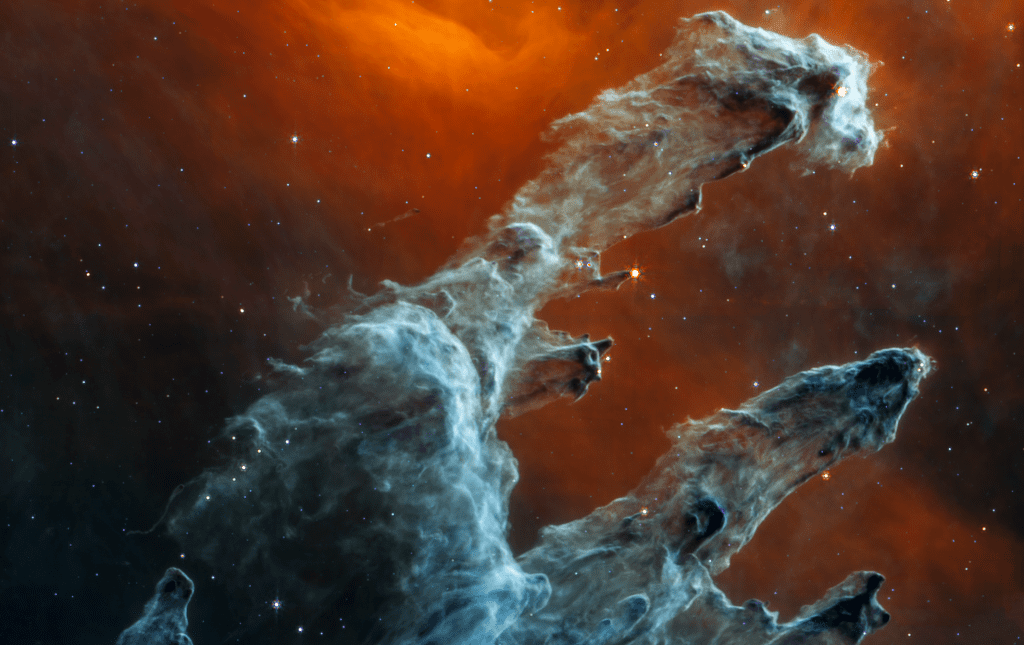 James Webb Uzay Teleskobu, Yaratılış Sütunlarının ürkütücü bir görüntüsünü yakalar