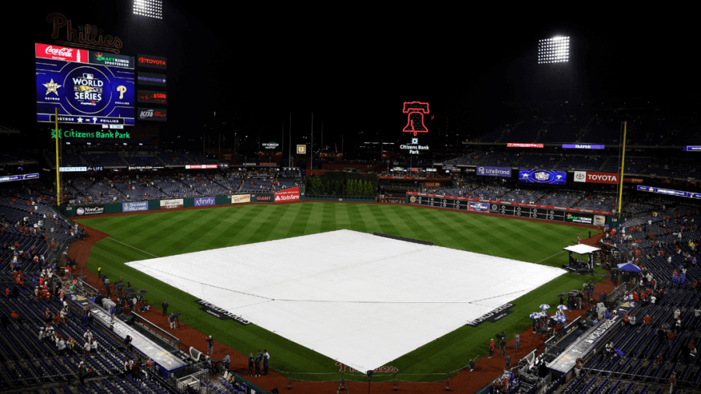World Series 3: Rain, Phillies-Astros'u Salı'ya erteledi, 2022 Fall Classic için program değişiklikleri