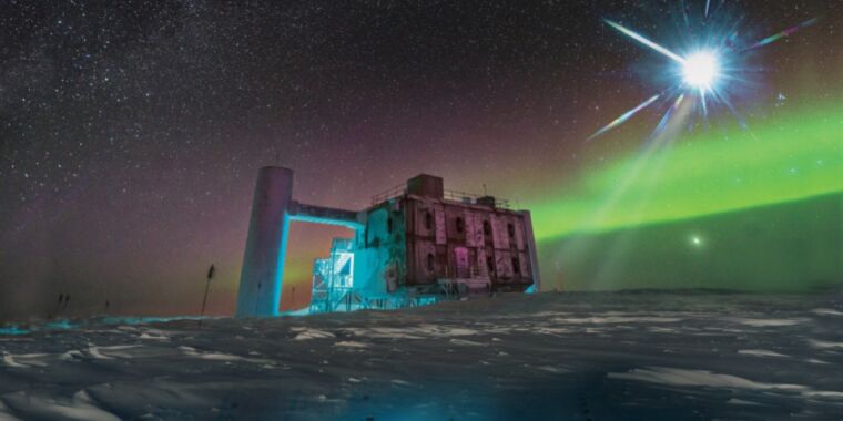 IceCube nötrino analizi, olası galaktik kozmik ışın kaynaklarını birbirine bağlar