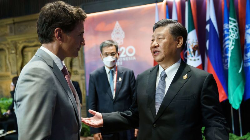Çinli Xi Jinping, G20'de Justin Trudeau'ya iddia edilen sızıntı hakkında ders verdi