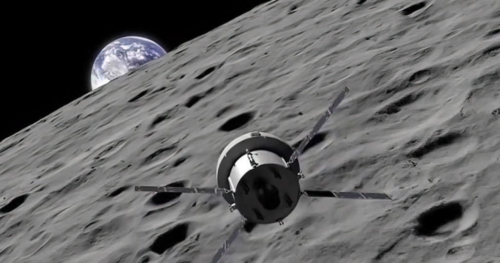 NASA, Orion uzay kapsülünü Apollo 13'ün mesafesini aşarak Ay'ın yörüngesine yerleştirmeyi başardı.