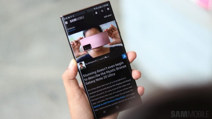 Samsung Galaxy Note 20 serisi, ABD’de Aralık 2022 güvenlik güncellemesi alıyor